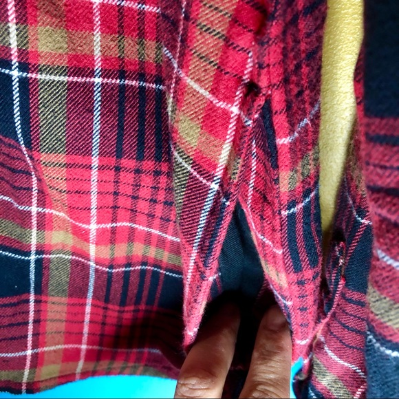 📌SOLD Kids Vans Red Flannel Shirt - Picture 4 of 13
